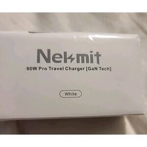 Nekmit 90W Pro Travel Charger [GaN Tech] NIB